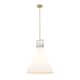 Option Brushed Brass / Matte White