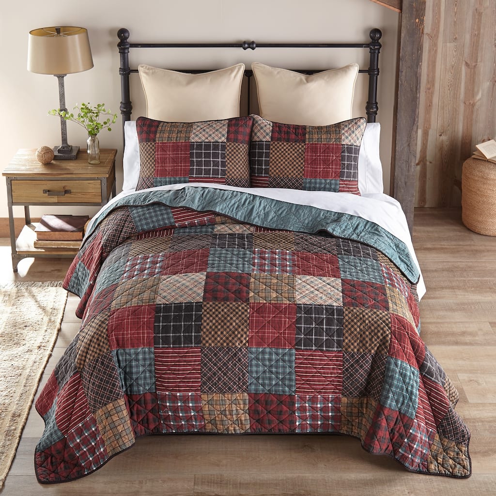Donna Sharp Appalachia Plaid Cotton Quilt Collection