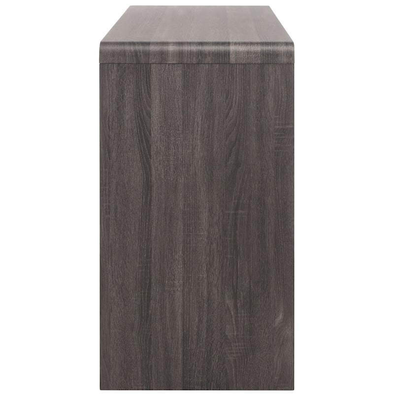 SAFAVIEH Home Narine 4 Door 2 Shelf Sideboard/Media Stand. - 61Wx18Dx32H