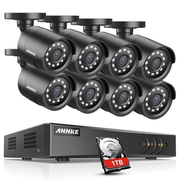 annke home security camera system 8 channel 1080p