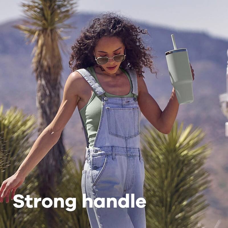 All Around Double Wall Vacuum Insulated Travel Tumbler, 40oz, Agave