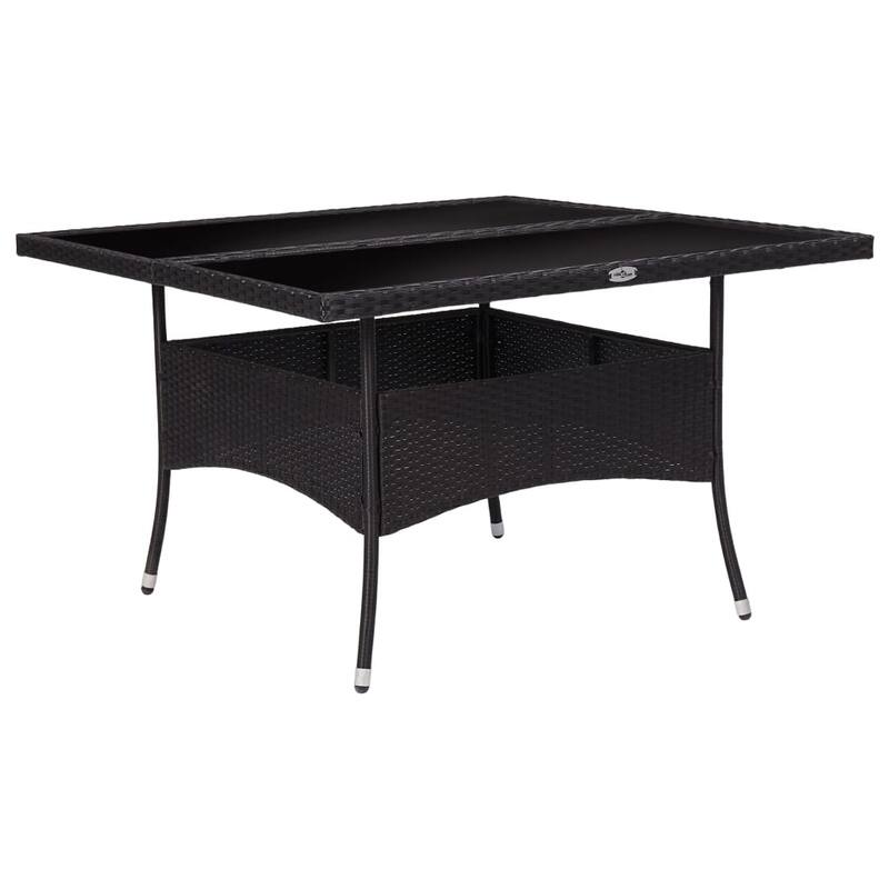 vidaXL Solid Acacia Wood Patio Dining Set 3/5/9 Piece Gray/Gray and Brown