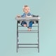 preview thumbnail 20 of 18, hauck Alpha High Chair Tray Table Compatible with Wooden Alpha+ and Beta+, White - 5.17