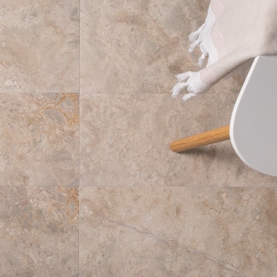 Rare Dunes Honed Marble Wall and Floor Tile