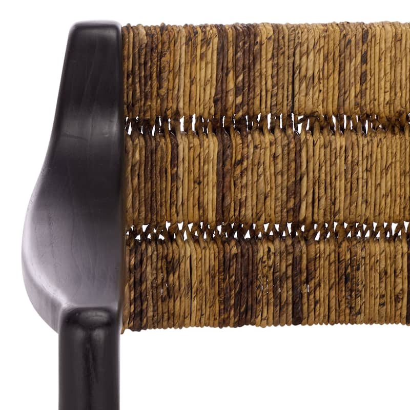 SAFAVIEH HOME Aksel Arm Dining Chair - 24"W x 22"D x 32"H