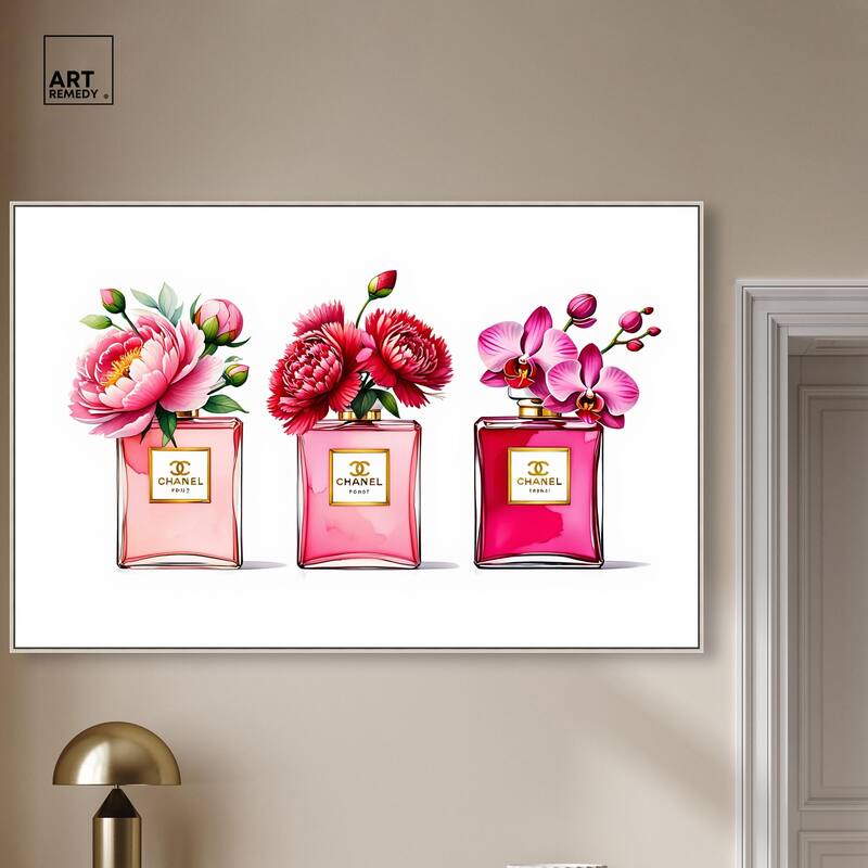Fragrant Florals Canvas by Art Remedy
