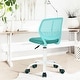 preview thumbnail 62 of 91, HomyLin Armless Swivel Kids Desk Chair with Mesh Padded Seating