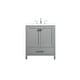 preview thumbnail 8 of 9, Elegant Lighting VF18830 Irene 30" Free Standing Single Basin Vanity Grey - Painted