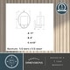 preview thumbnail 5 of 8, Princeton 1 Light Black Transitional Wall Sconce White Glass - 8-in W x 11-in H x 6.5-in D