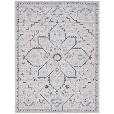 New Concept Washables Indoor only Persian Machine Washable Area Rug