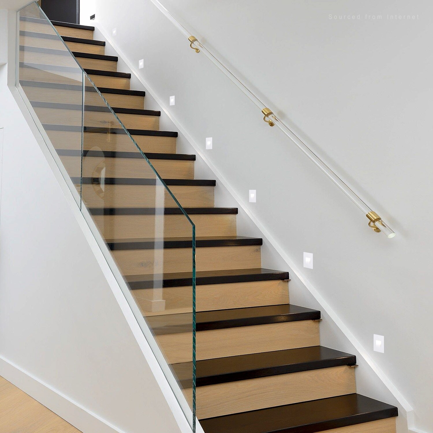 3CCT 120V LED Step Lights Dimmable 3.5W Indoor Outdoor Stair Light