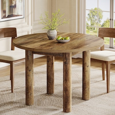39-inch Round dining table for 4