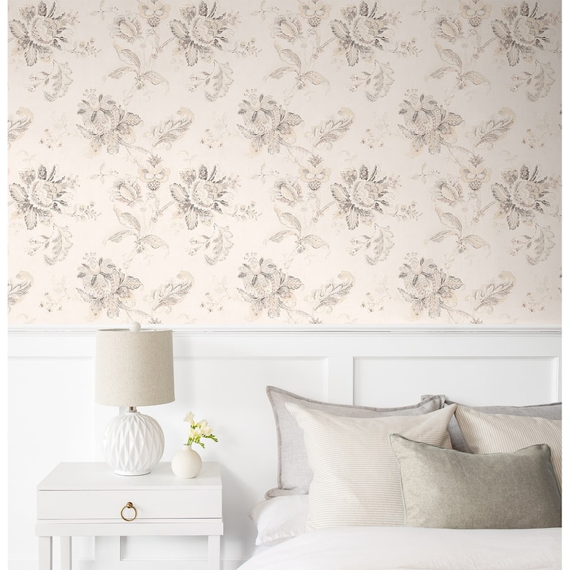 NextWall Anelda Jacobean Peel and Stick Wallpaper