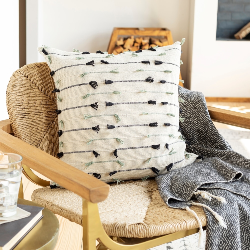 Green The Curated Nomad Throw Pillows - Bed Bath & Beyond