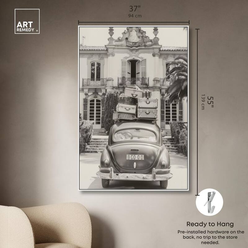 Ready for Vacation Canvas by Art Remedy