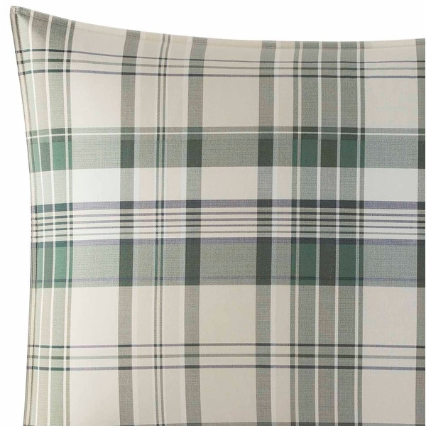 Eddie Bauer Timbers Plaid Green Comforter Set On Sale Bed Bath