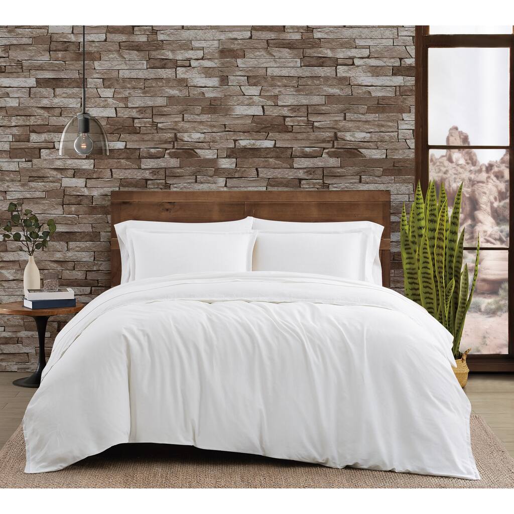 Frye Cotton Linen Blend Duvet Cover Set
