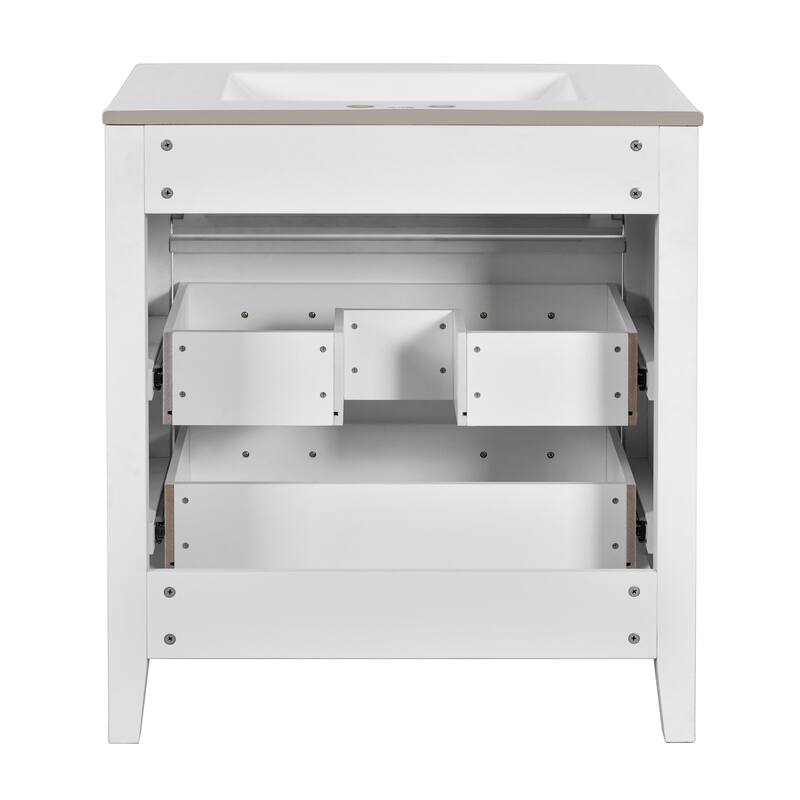 Freestanding Single Dresser Set with 3 Drawers