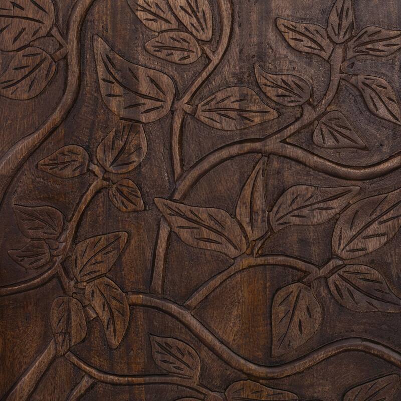 Classic Home Albero 4-Door Mango Wood Sideboard Buffet