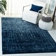 preview thumbnail 2 of 42, SAFAVIEH Retro Klazina Modern Abstract Rug 10' Square - Light Blue/Blue