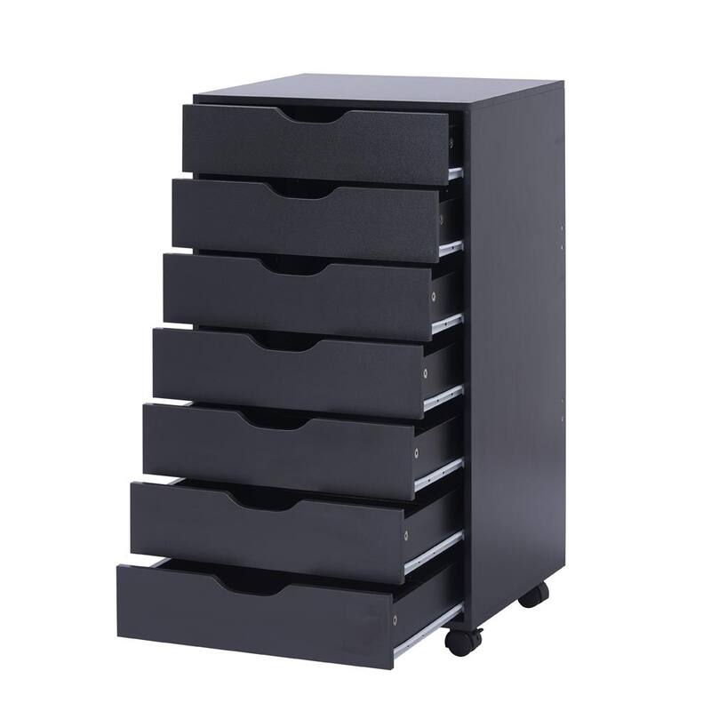 Office File Cabinets Wooden File Cabinets for Home Office Lateral File Cabinet File Cabinet Mobile Storage Drawer Cabinet - Grey