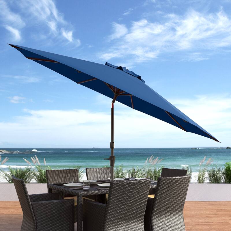 10ft Wind Resistant Tilting Patio Umbrella