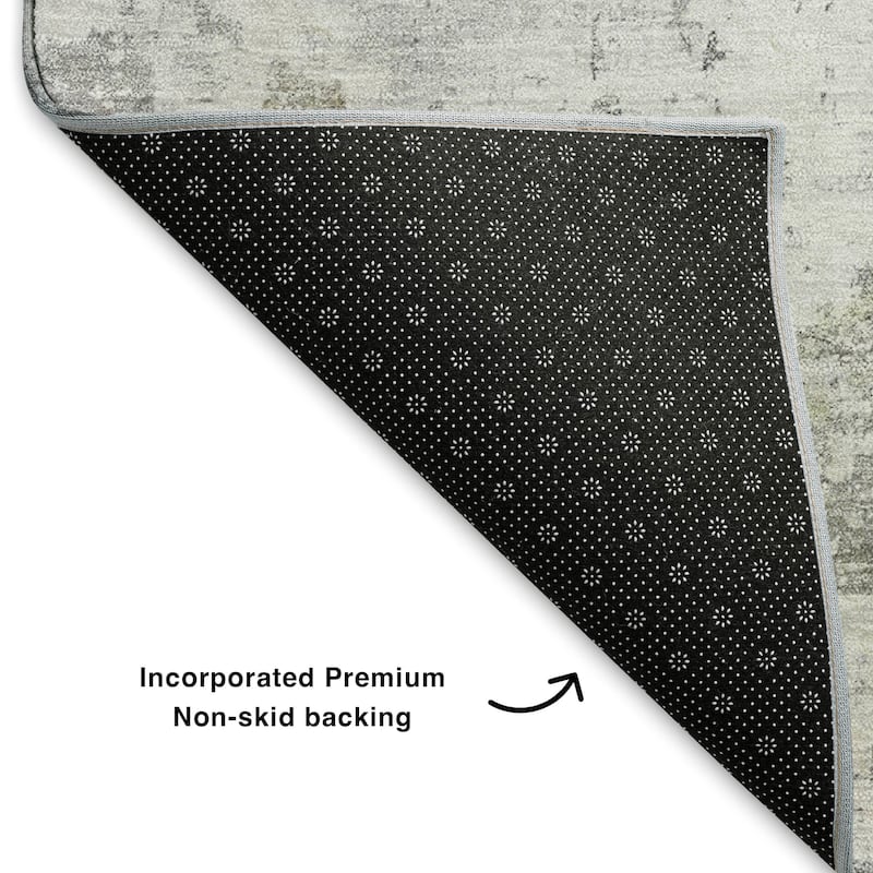 Premium Washable Super Soft Abstract Glam Mayfield Rug