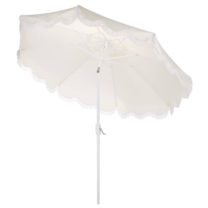 SAFAVIEH Outdoor Living Torsa 9ft Crank Umbrella