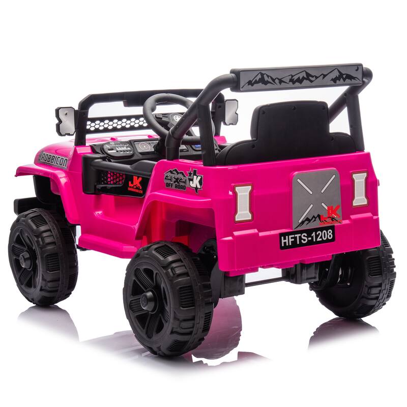 Kids Ride-On Electric Truck 12V with Remote & Learning Features - Xmas Gift
