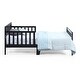 preview thumbnail 6 of 33, Classic Design Toddler Bed in Multiple Finish