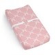 preview thumbnail 1 of 3, Sweet Jojo Designs Pink Bows Girl Changing Pad Cover Sheet - Bow Coquette, Shabby Chic, Vintage Ballerina Dancer Princess Ballet