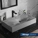 preview thumbnail 2 of 7, Karran Mirage Quartz 32 inch Bathroom Vessel Sink