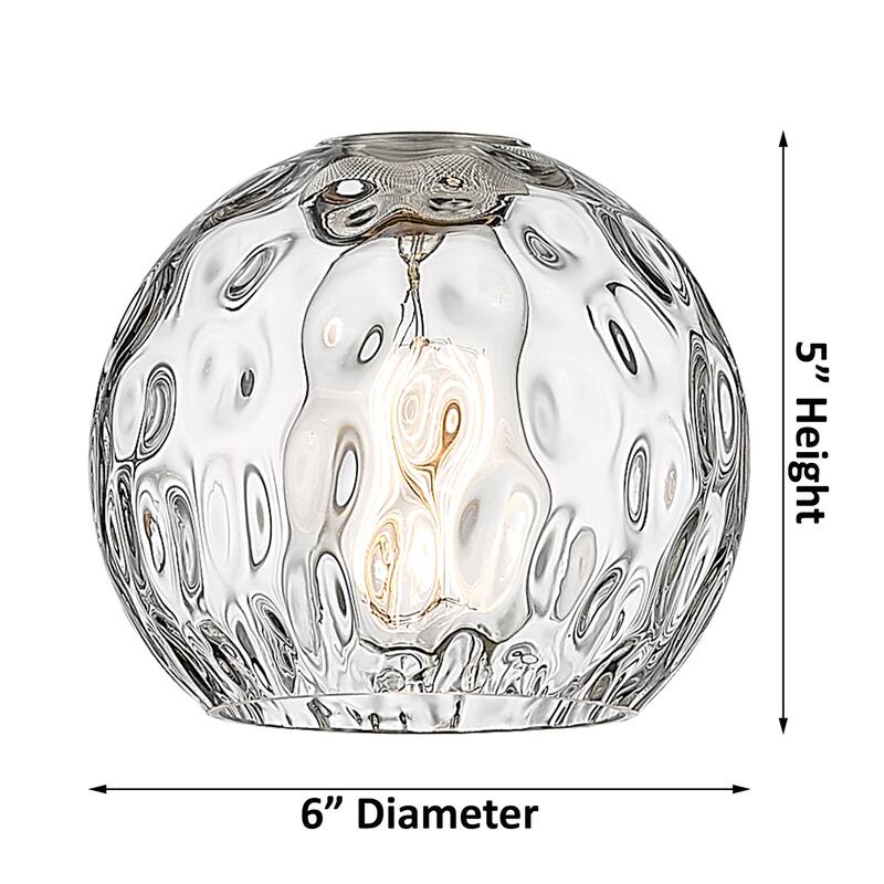 Innovations Lighting 616-1W-11-6 Athens Water Glass Sconce Athens