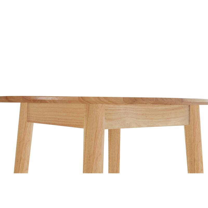 Round Table,All Solid Wood,Can sit 2-4 people diameter 31.5 inches