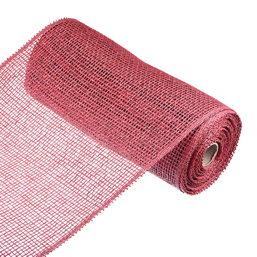 PP Burlap Mesh Wrapping Ribbon for Home Outdoor Wreath Decoration