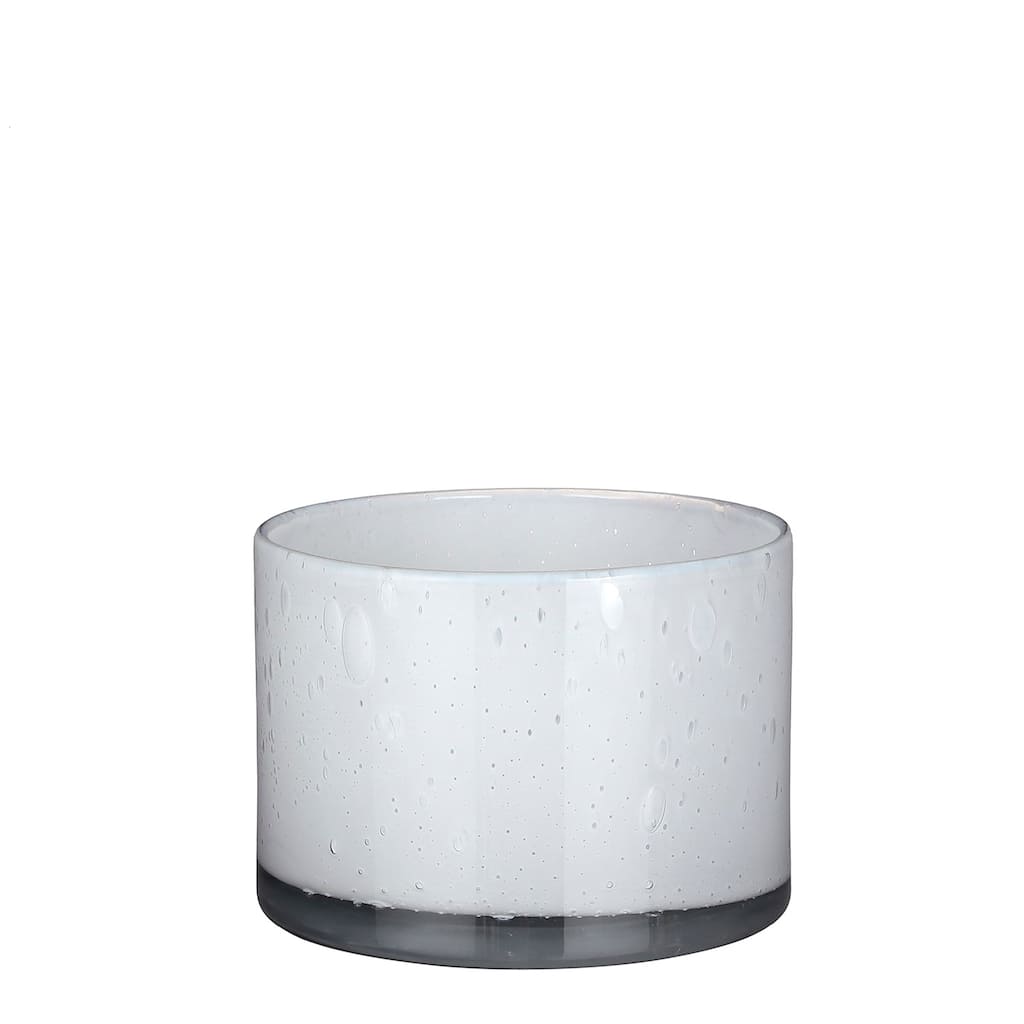Estelle Recycled Glass Bowl White 8.65"Dia - A - A