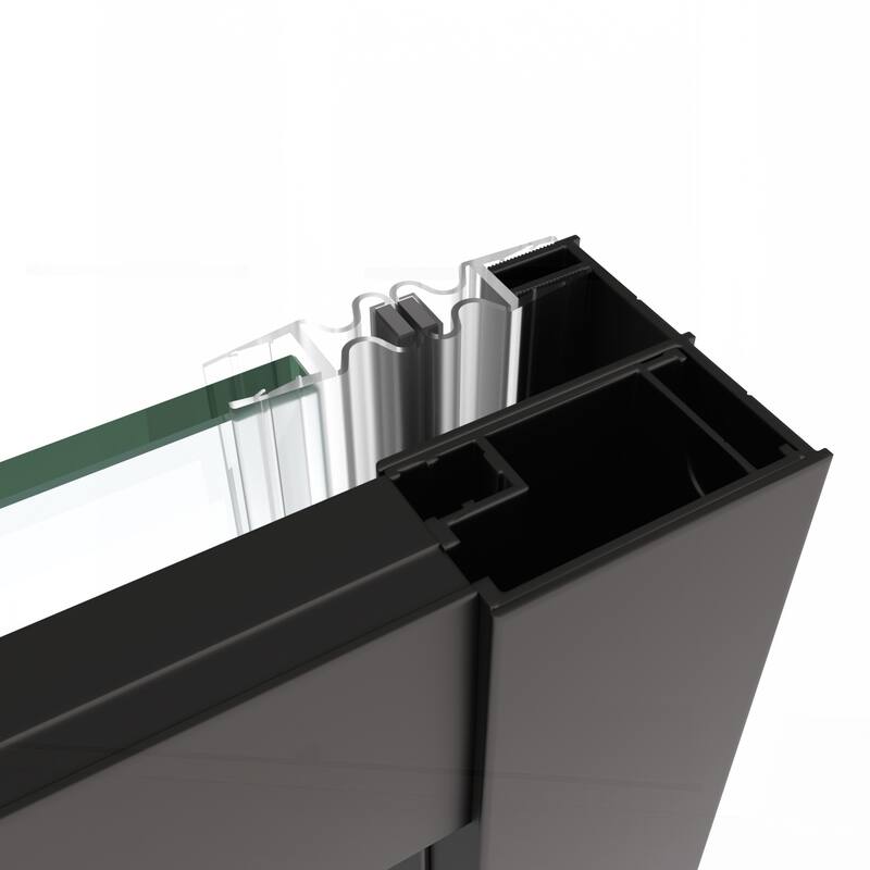 Versatile Sliding Shower Door with Advanced Features for Enhanced Bathroom Experience