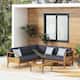 Option Teak + Dark Gray