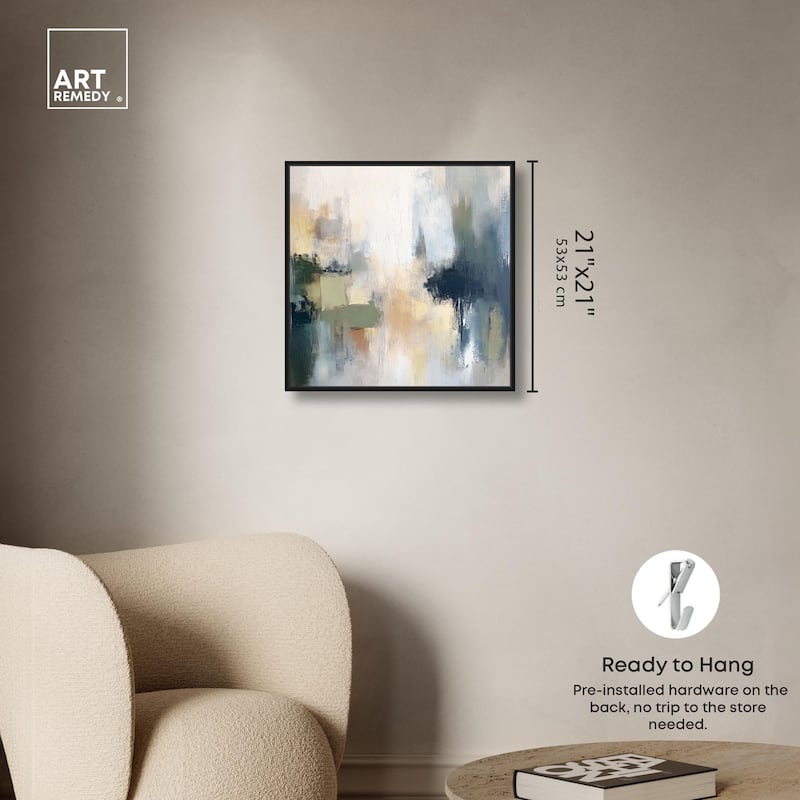 Abyssal Light Canvas by Art Remedy