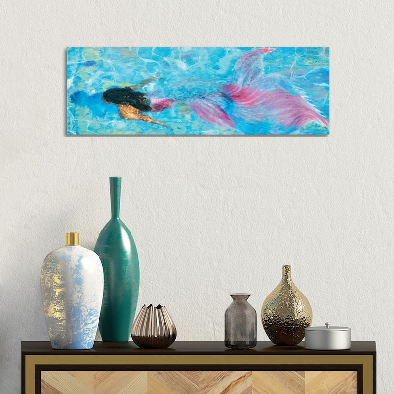 iCanvas "Mermaid" by Lisa Robinson Canvas Print - 12x36x1.5