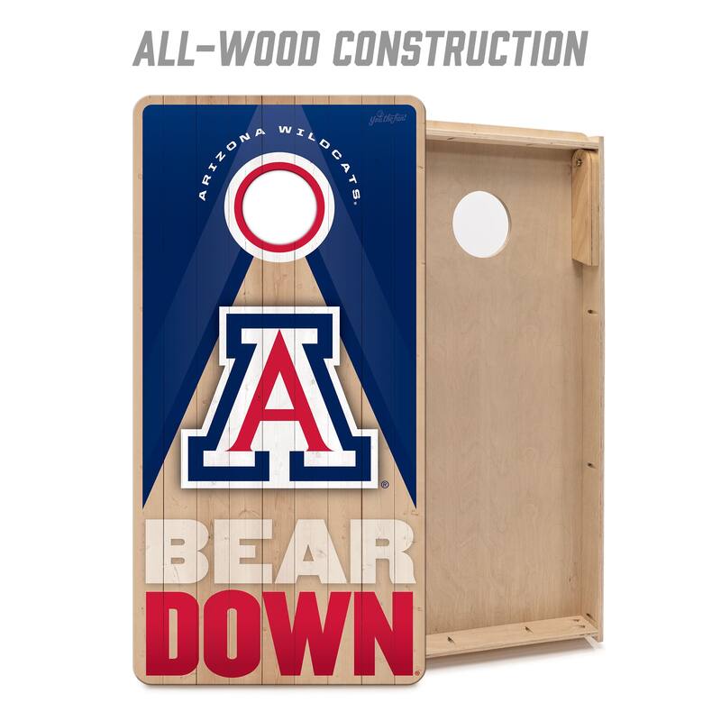 Arizona Wildcats NCAA 2x4 Professional Cornhole Board Set