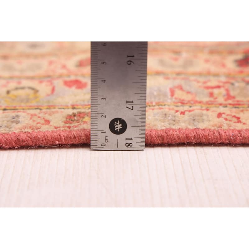 ECARPETGALLERY Hand-knotted Antalya Vintage Red Wool Rug - 8'0 x 12'8