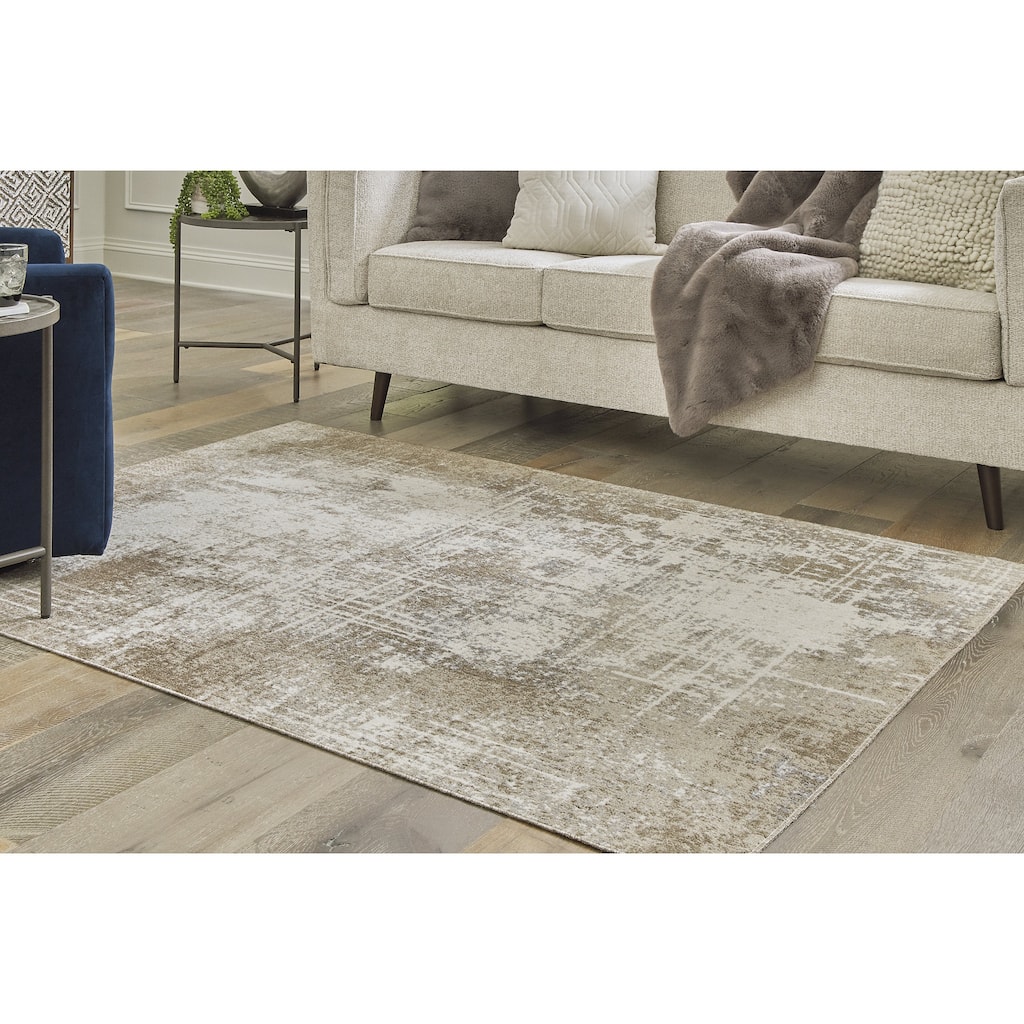 Signature Design by Ashley Grifflain Tan/Brown/Gray Rug