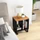 Option Brown acacia wood