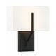 preview thumbnail 1 of 2, Crystorama Lighting Group CAR-9202 Carlyn 11" Tall 2 Light Wall Sconce Black