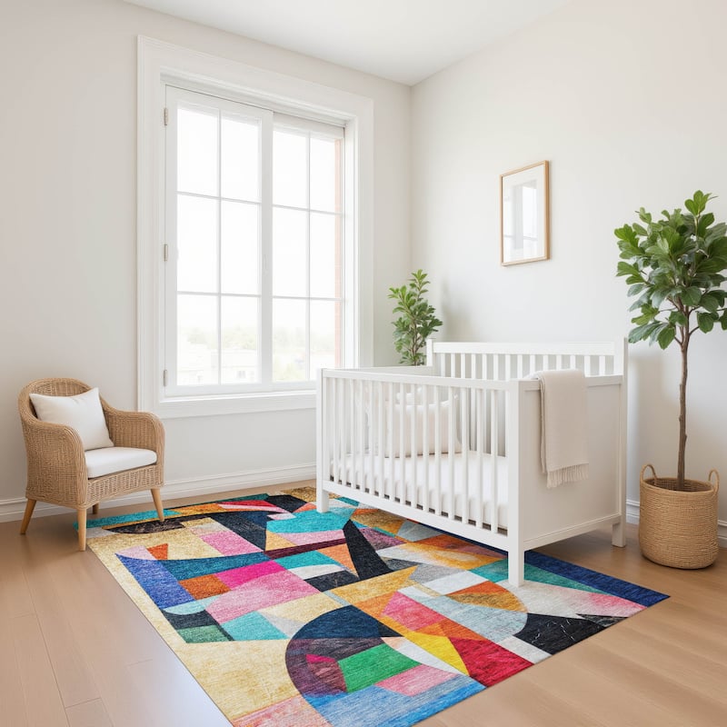 Premium Washable Super Soft Contemporary Mayfield Rug