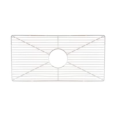 Highpoint Collection Bottom Grid for HP-FC30 FireclayFarmhouse Sinks - 24.5 x 13.25 x 1 inch