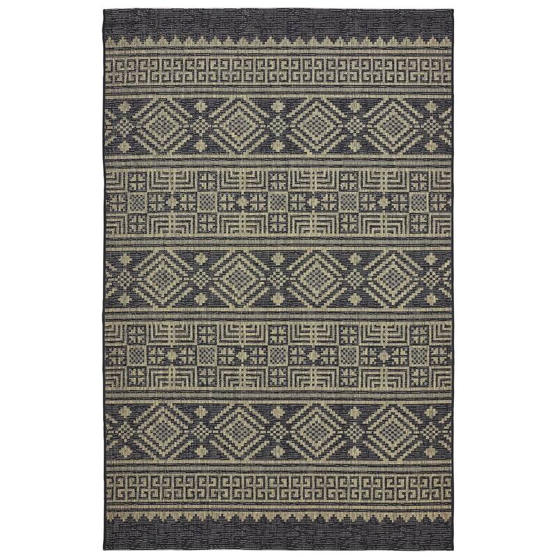 Sevita Geometric Vestige Indoor/Outdoor Rug