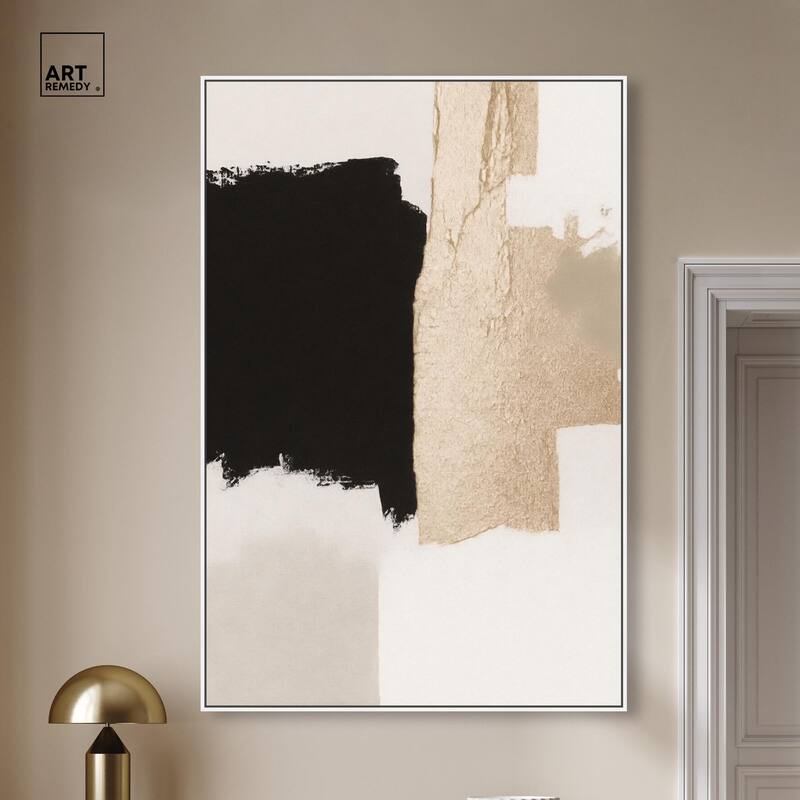 Earth and Ink II Canvas by Art Remedy