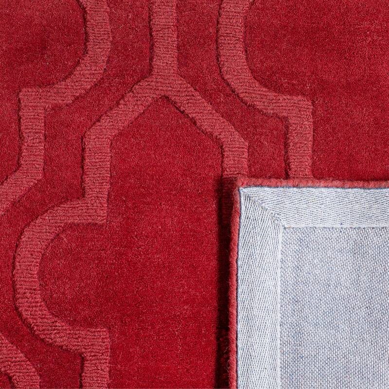 SAFAVIEH Handmade Impressions Plamena Modern Wool Rug